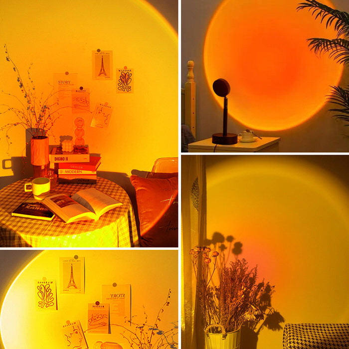 12 Colors Sunset Projector - Aesthetic Room Decor for Y2K, Coquette, and Grunge Styles