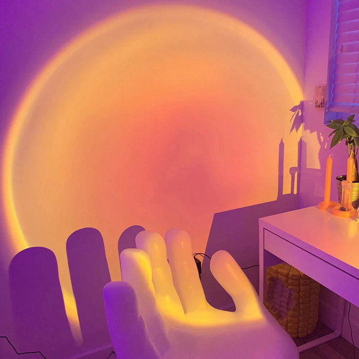 12 Colors Sunset Projector - Aesthetic Room Decor for Y2K, Coquette, and Grunge Styles
