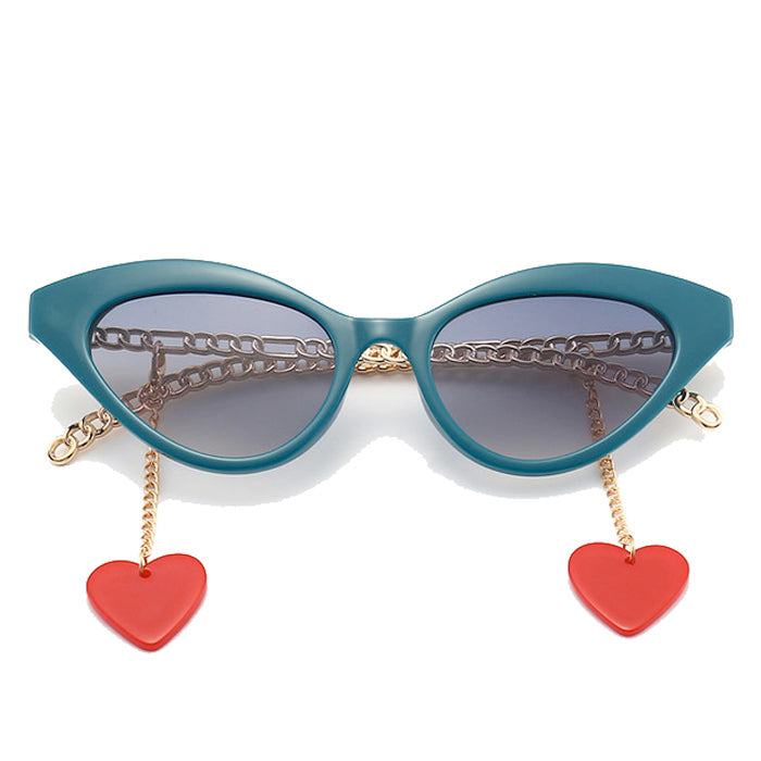 Chic Cat Eye Sunglasses for Y2K Fashion, Coquette Aesthetic, and Grunge Style Looks