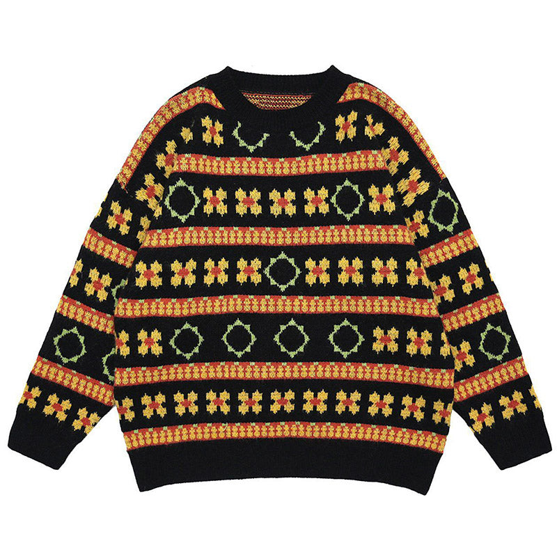 Coquette Aesthetic Cottagecore Knit Sweater - Y2K Fashion Cute Top for Fall Vibes