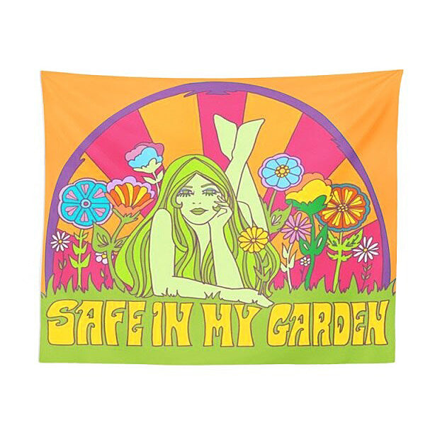 Coquette Aesthetic Wall Tapestry - Y2K Fashion Decor for Aesthetic Rooms & Grunge Style