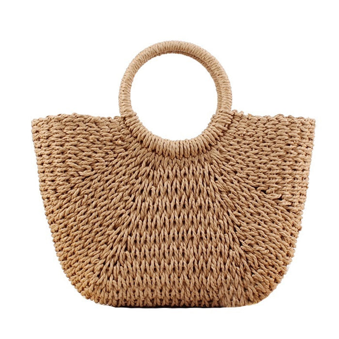Cottagecore Aesthetic Straw Bag for Vintage Vibes | Perfect for Y2K Fashion Lovers