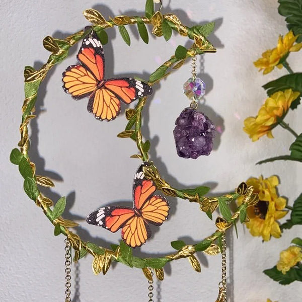 Fairycore Crystal Suncatcher - Aesthetic Home Decor for Y2K, Coquette, and Grunge Styles
