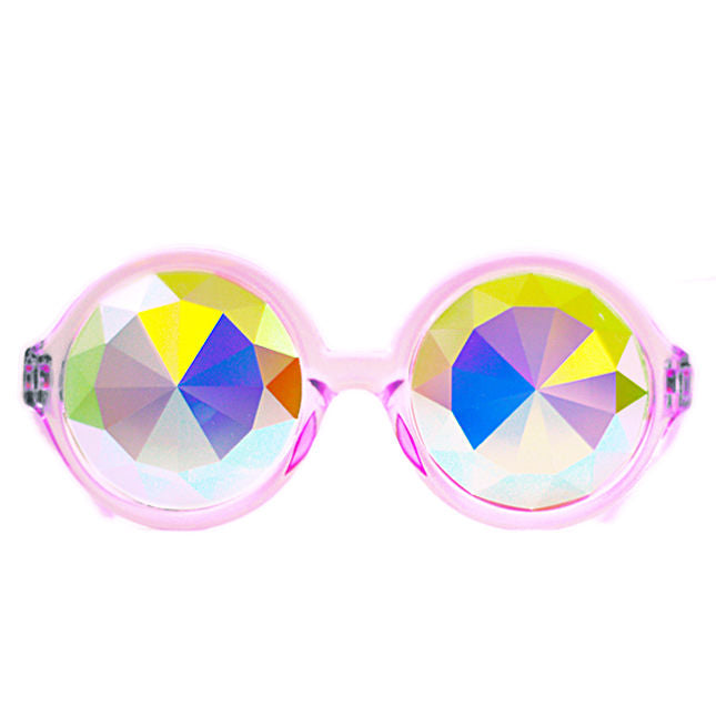 Kaleidoscope Y2K Sunglasses - Retro Aesthetic Shades for Grunge, Coquette, and Pastel Goth Styles