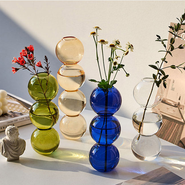 Minimalist Aesthetic Bubble Vase for Y2K Fashion Lovers - Perfect for Grunge & Coquette Styles