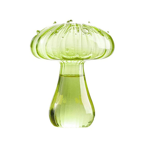 Nordic Mushroom Glass Vase - Vintage Aesthetic Decor for Cottagecore and Y2K Style