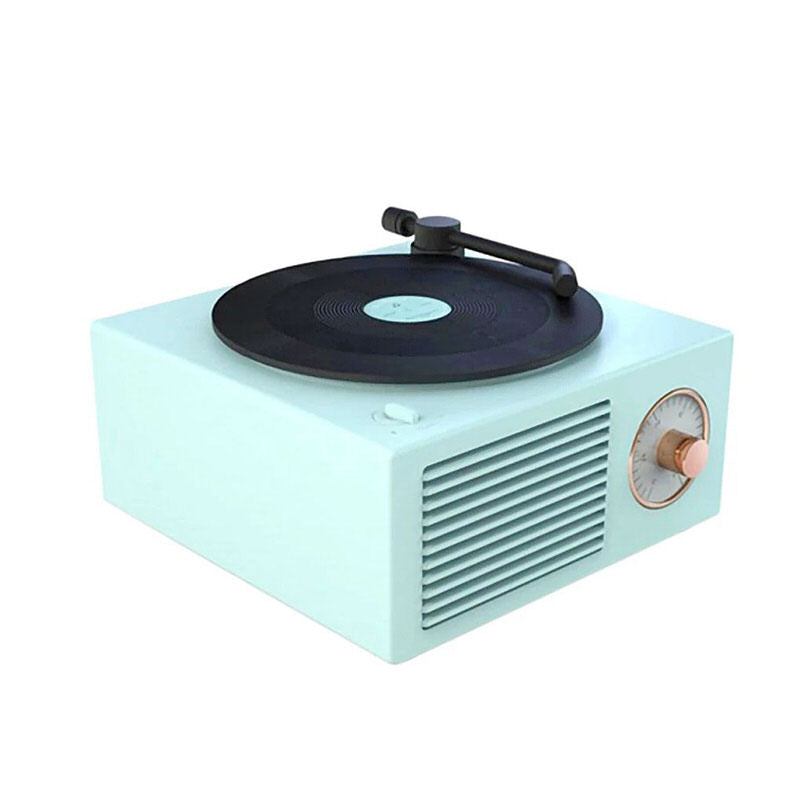 Retro Bluetooth Vinyl Player Speaker - Y2K Aesthetic, Grunge Style, Vintage Vibes