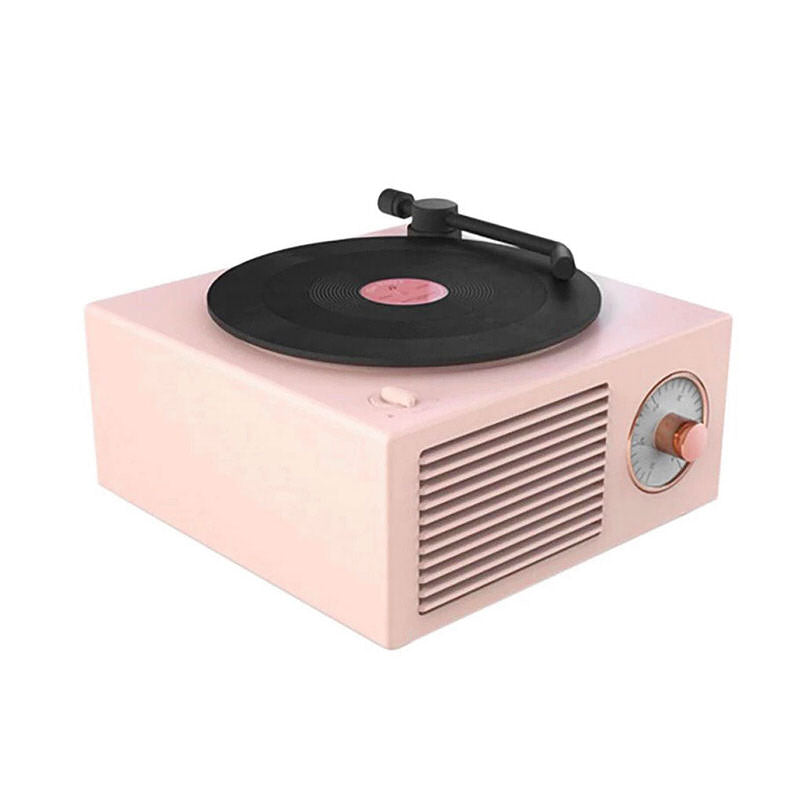 Retro Bluetooth Vinyl Player Speaker - Y2K Aesthetic, Grunge Style, Vintage Vibes