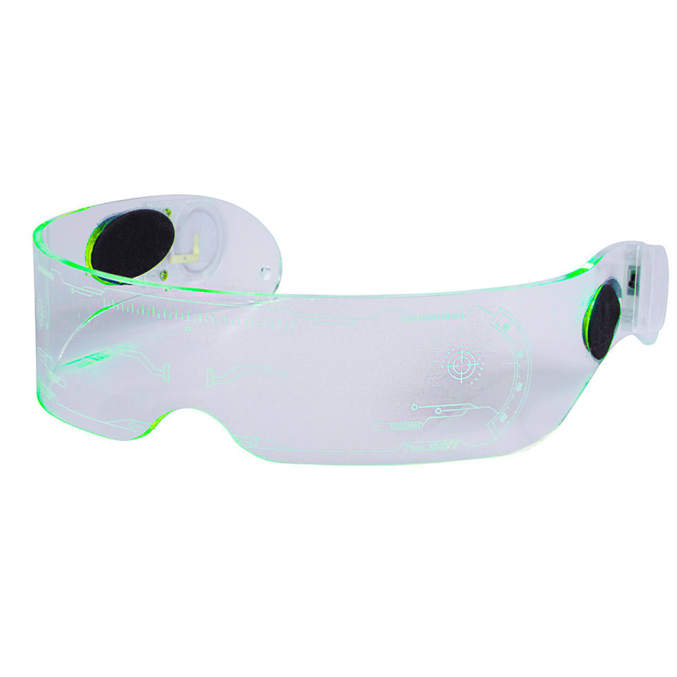 Robo Babe LED Sunglasses - Y2K Aesthetic, Cute Accessories for Grunge & Coquette Styles