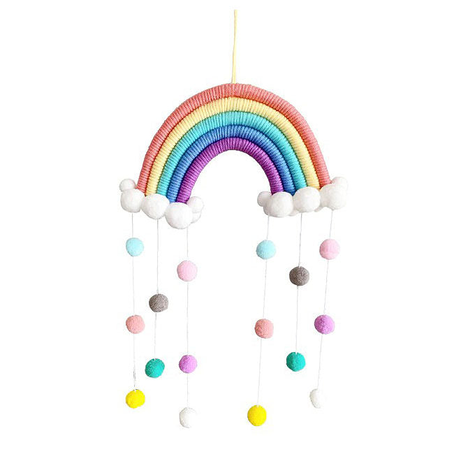 Soft Girl Aesthetic Rainbow Wall Decor - Y2K Style Cute Room Accessories
