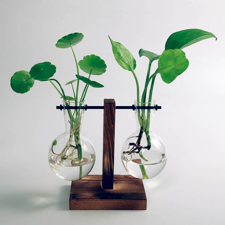 Vintage Lab Beaker Vase for Aesthetic Decor - Perfect for Y2K, Grunge, and Coquette Styles