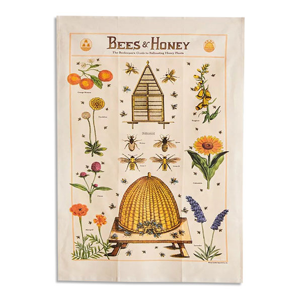 Y2K Aesthetic Bees & Honey Wall Tapestry - Cute Decor for Grunge, Coquette, and Pastel Goth Styles