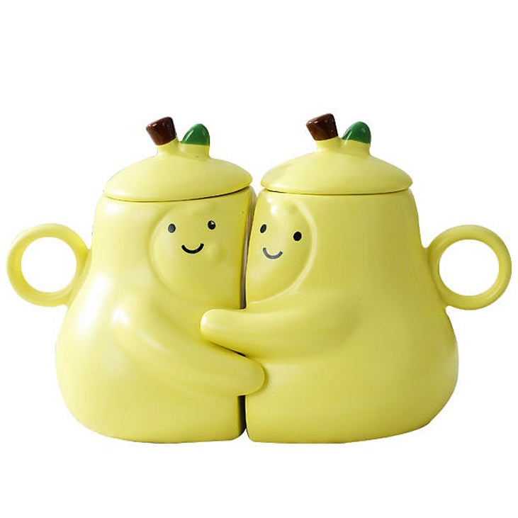 Y2K Aesthetic Couple Mugs - Cute Coquette Style for Cozy Coffee Moments
