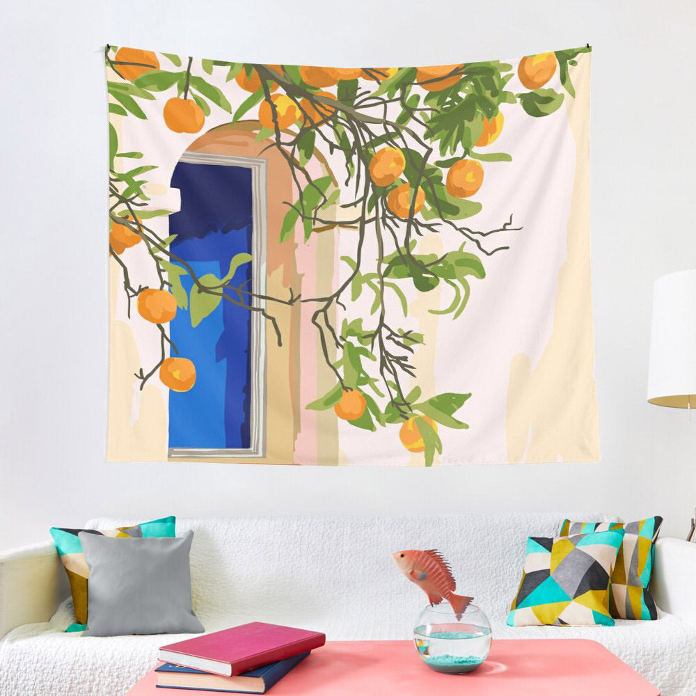 Y2K Aesthetic Wall Tapestry - Vintage 90s Grunge Decor for Cozy Aesthetic Rooms