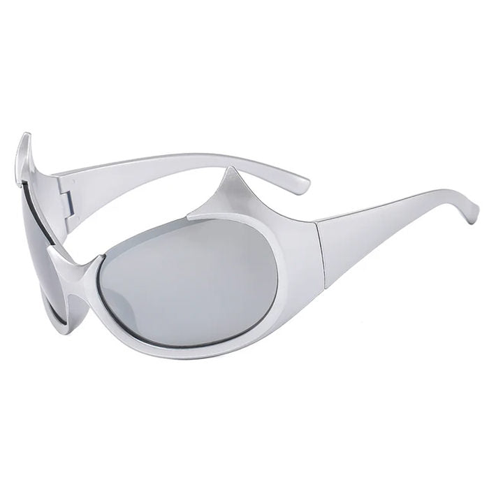 Y2K Cat Eye Sunglasses - Vintage Grunge Aesthetic, Retro Style for Y2K Fashion Lovers