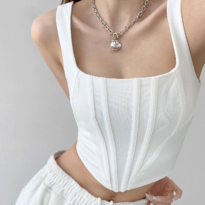 Y2K Coquette Corset Top - Cute Grunge Aesthetic with Pastel Goth Vibes and Vintage Charm