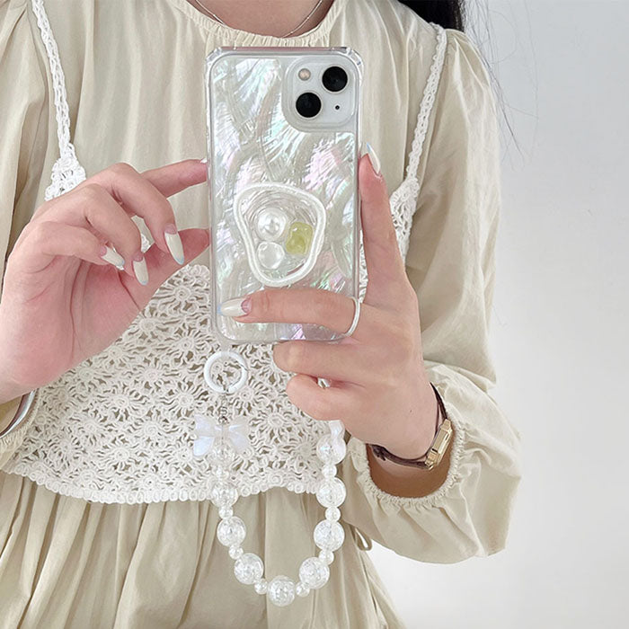 Y2K Fairy Aesthetic iPhone Case - Cute Pastel Goth Design with Hello Kitty Charm