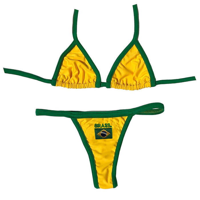 Y2K Fashion Brasil Bikini Set - Cute Pastel Goth Swimwear with Coquette Aesthetic Vibes