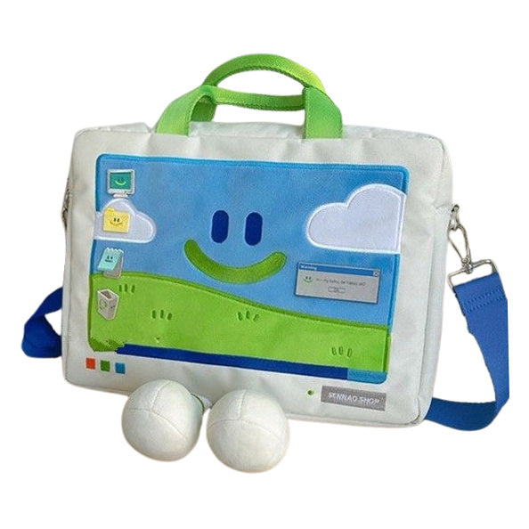 Y2K Fashion Embroidery Handbag - Cute Pastel Goth & Coquette Aesthetic Accessory