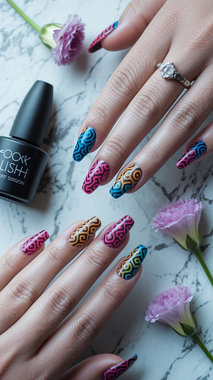 Gel Nail Art Designs Unique to Stand Out outfit idea