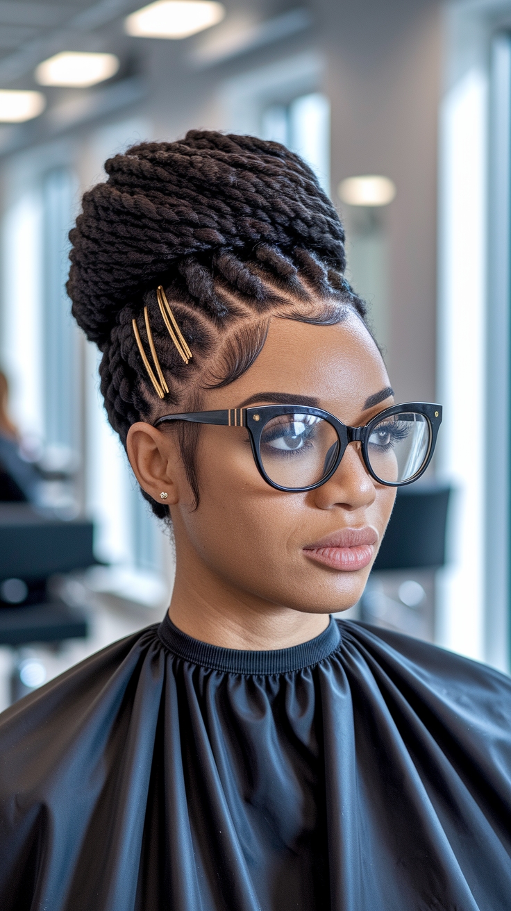 hair styles for 4c hair black