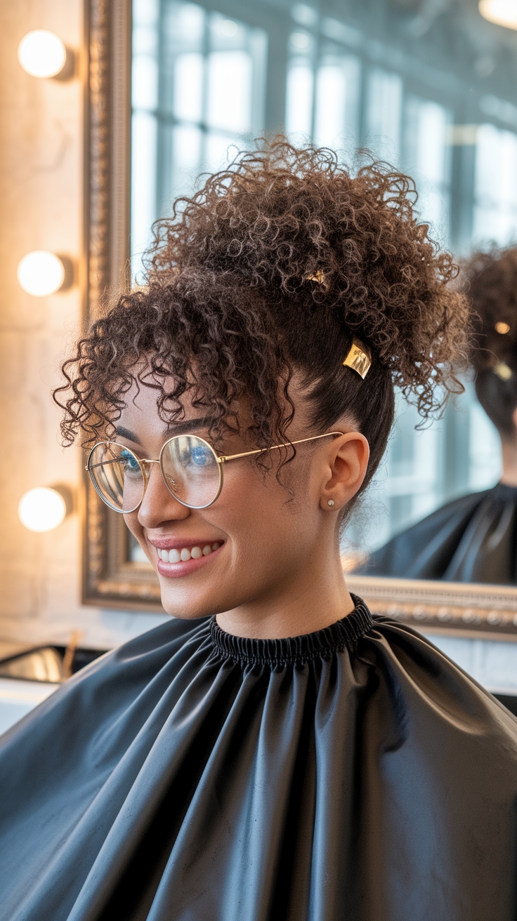 hair styles for natural curly hair