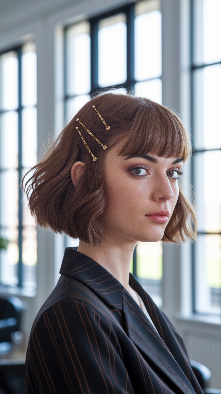 Hair Styles for Short Hair with Bangs OO_y7ft