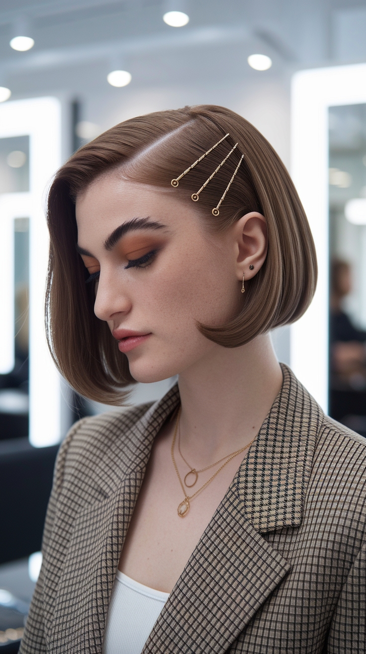 Chic Hair Styles Short Hair Women Will Love outfit idea