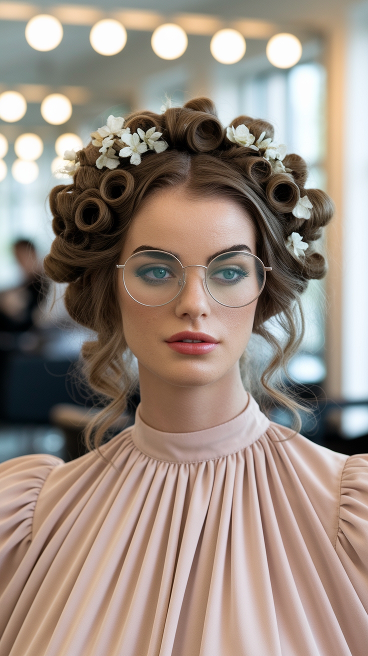 hair styles with curled hair
