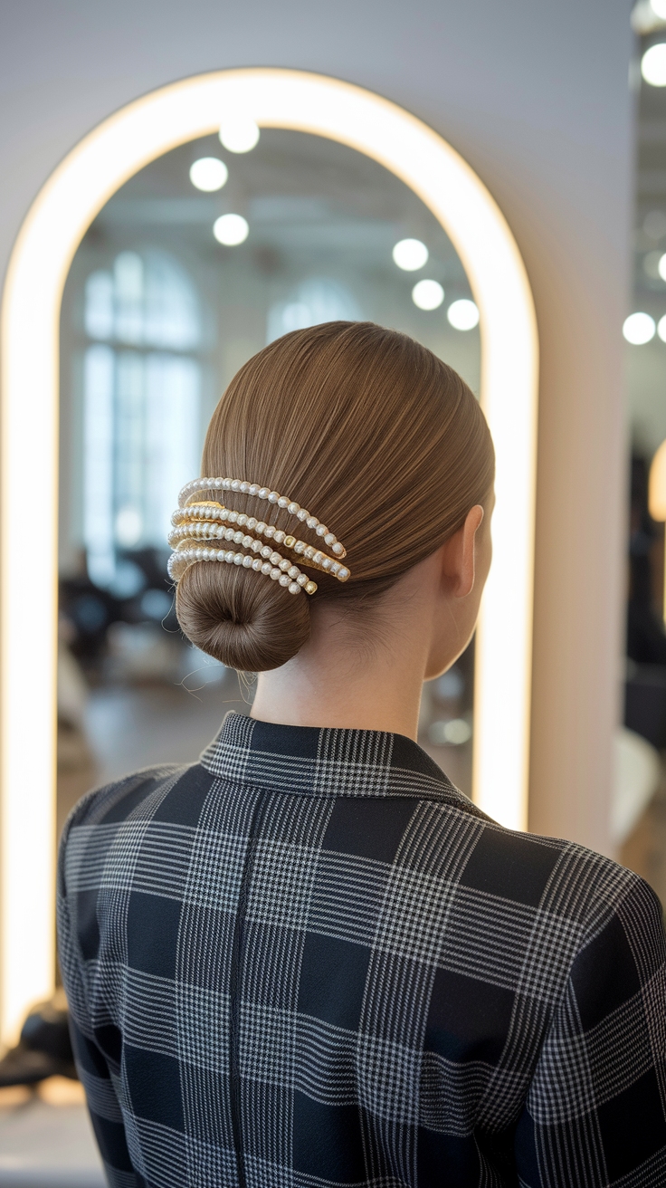 Creative Hair Styles with Hair Clips for All Ages outfit idea