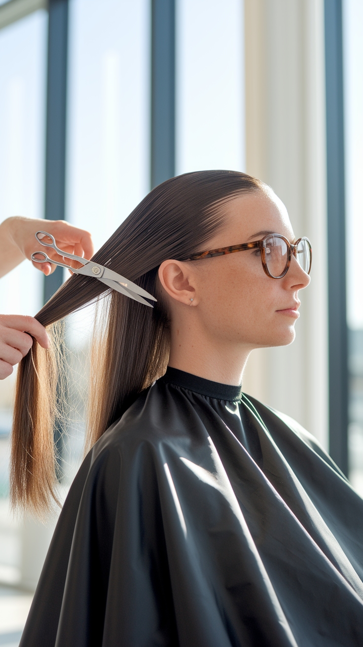 hair trims for long hair
