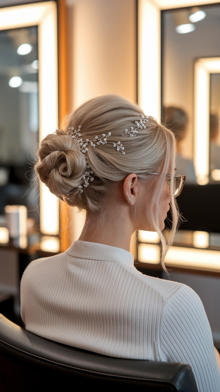 hair updos for medium hair