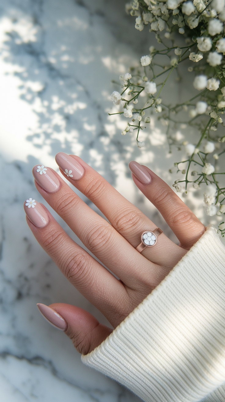 natural nail designs short