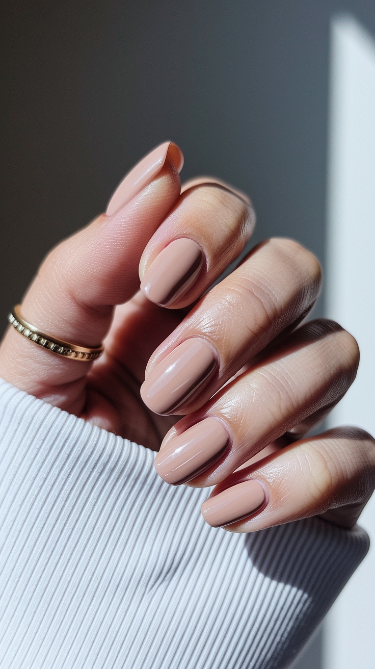 natural nail inspo short