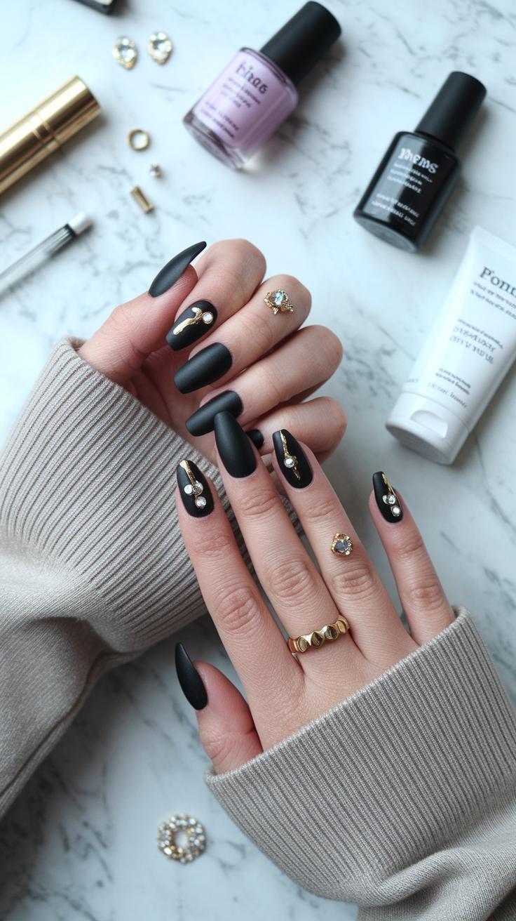 short coffin nail ideas