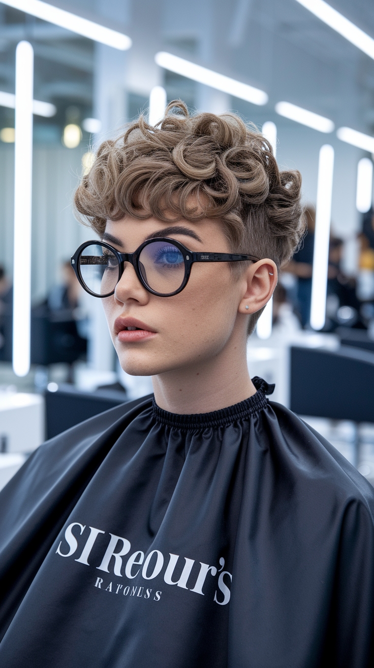 short hair cuts for curly hair