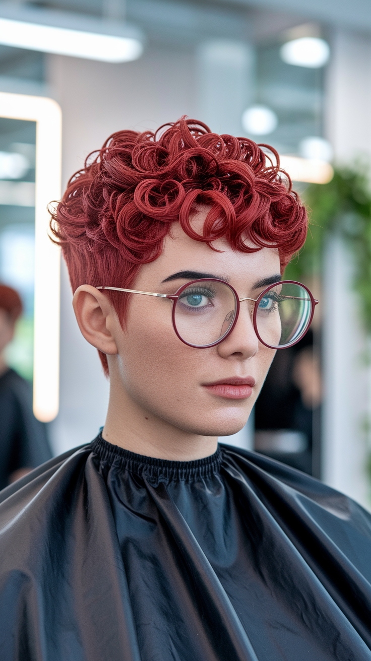 Best Short Hair for Curly Hair: Style Inspirations outfit idea