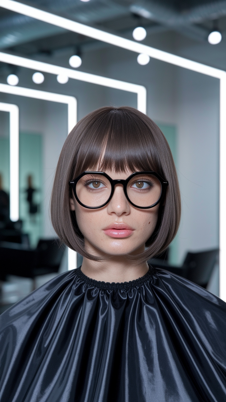 short hair for straight hair