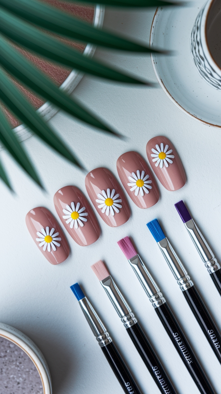 step by step nail art