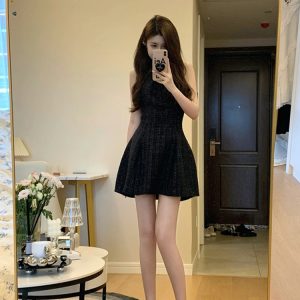 2023 Black High-Heeled Shoes with Butterfly Knot, Thin Heel, One-Strap Buckle, Elegant Ladies' Footwear for Special Occasions