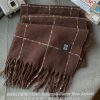 2023 Women's Imitation Cashmere Scarf - Plaid High-End Shawl Neck Warmer for Autumn and Winter Fashion Trend