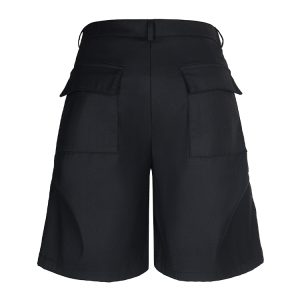 2025 Summer Pleated Casual Trousers - Trendy Versatile Five-Point Shorts for Effortless Style