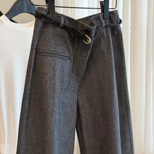 2025 Summer Plus Size High-Waisted Loose Wide-Leg Jeans for Women - Versatile Pear-Shaped Commuter Trousers