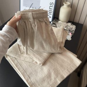 2025 Summer Wide-Leg Pants for Women - Super Stylish Loose Casual Drape Trousers, Trendy Straight-Leg Design