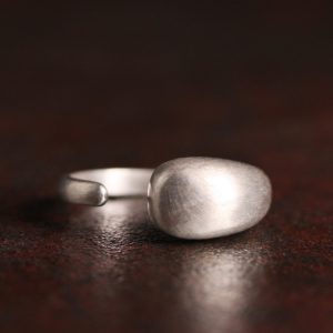 925 Silver Minimalist Versatile Personality Ring - Retro Trendy Jewelry for Women, Perfect for Index Finger, Niche Design