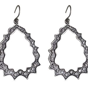 925 Silver Vintage Drop Earrings with Sparkling Gemstones, Elegant Court Style, Hypoallergenic Ear Hooks for Women