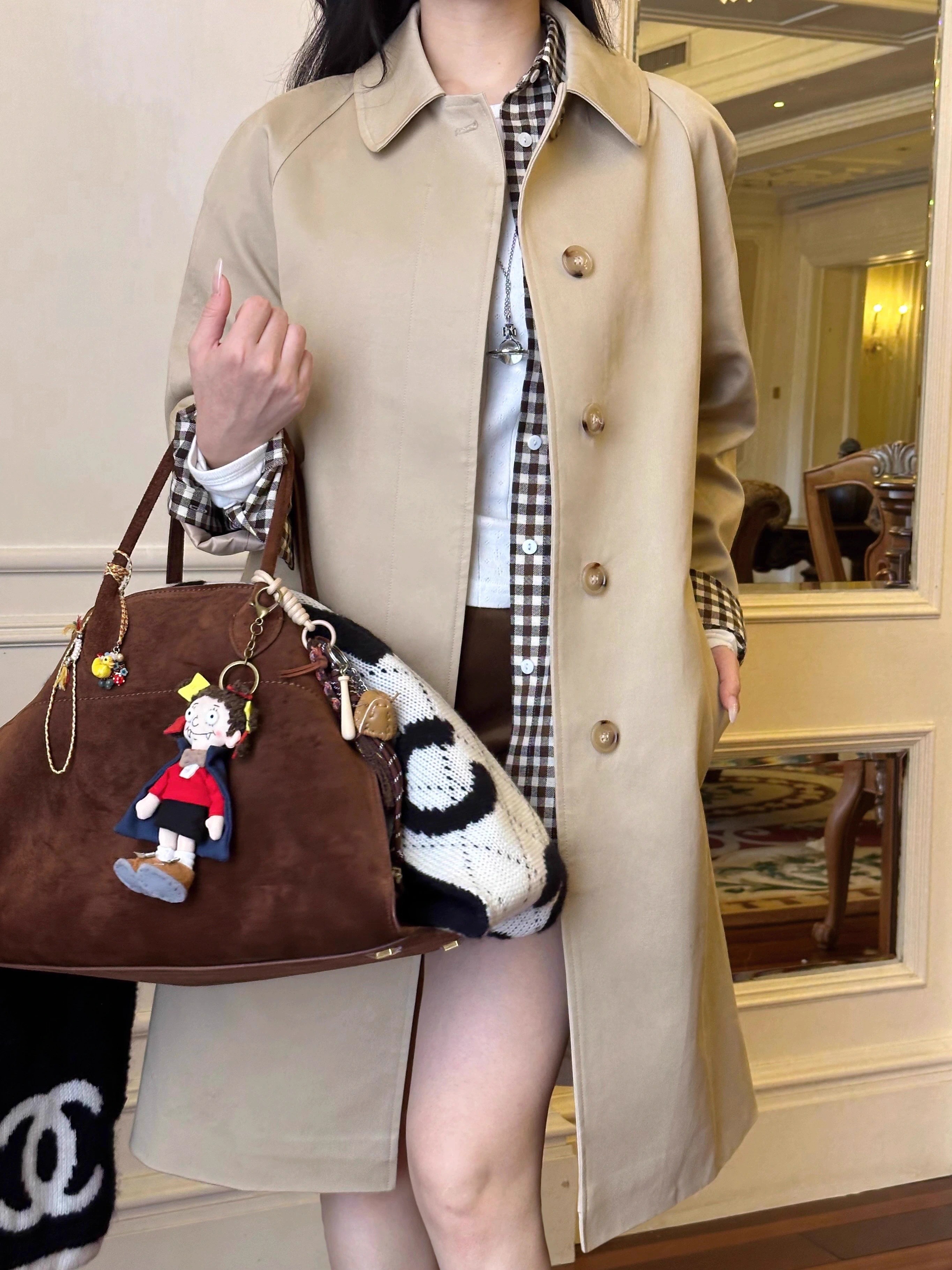 Autumn Coffee Layering Top - 5 Shades of Coffee Color Blend for Effortless Style - Perfect for Cozy Fall Outfits