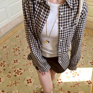 Autumn Coffee Layering Top - 5 Shades of Coffee Color Blend for Effortless Style - Perfect for Cozy Fall Outfits