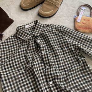 Autumn Coffee Layering Top - 5 Shades of Coffee Color Blend for Effortless Style - Perfect for Cozy Fall Outfits