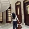 Baggy Work Pants for Women | 100% Cotton Straight-Leg Wide-Leg Trousers | Flattering Fit in Two Colors | Y2K Style